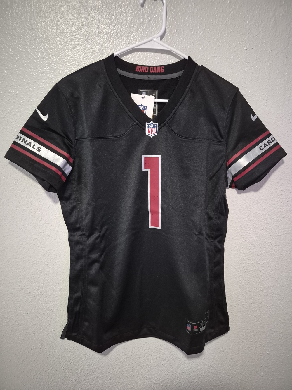 Womens Nike NFL Arizona Cardinals Kyler Murray #1 Black Football Jersey Size M
